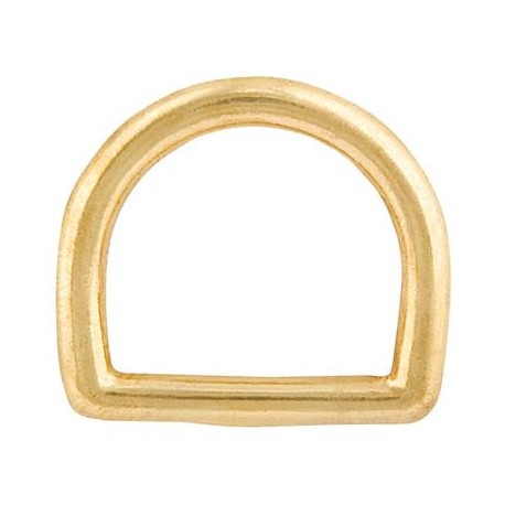 D-ring 19 mm mosiężny